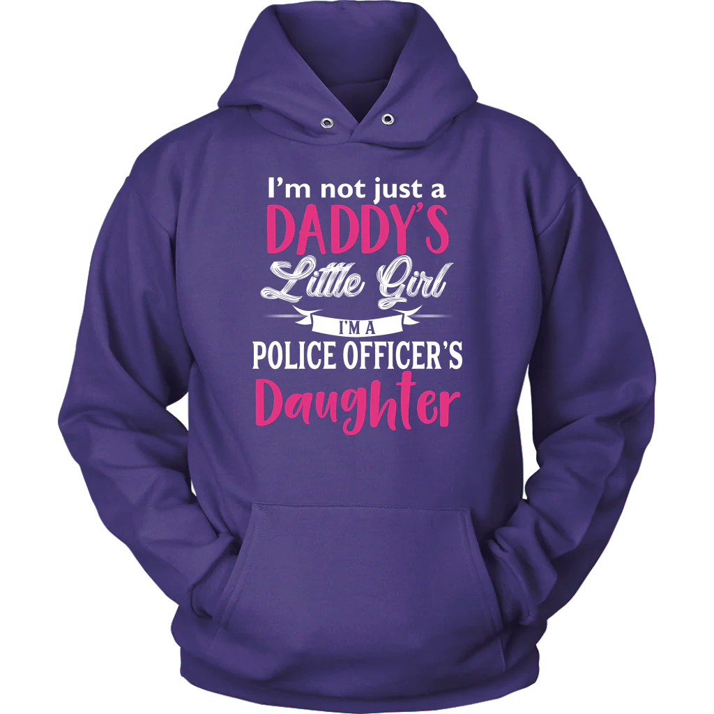 Police Daughter - Not Just Daddy's Little Girl Shirts and Hoodies - Image 9