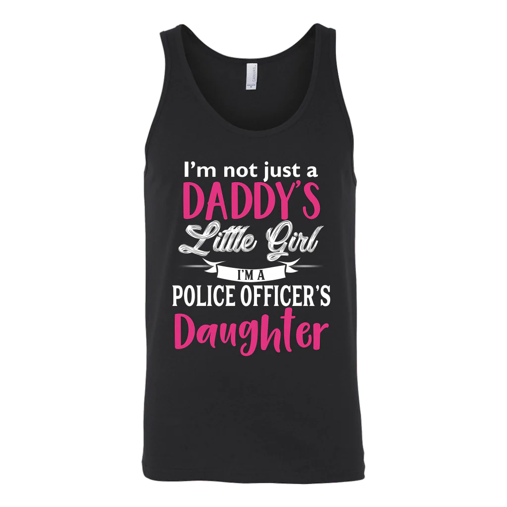 Police Daughter - Not Just Daddy's Little Girl Tank Tops - Image 5