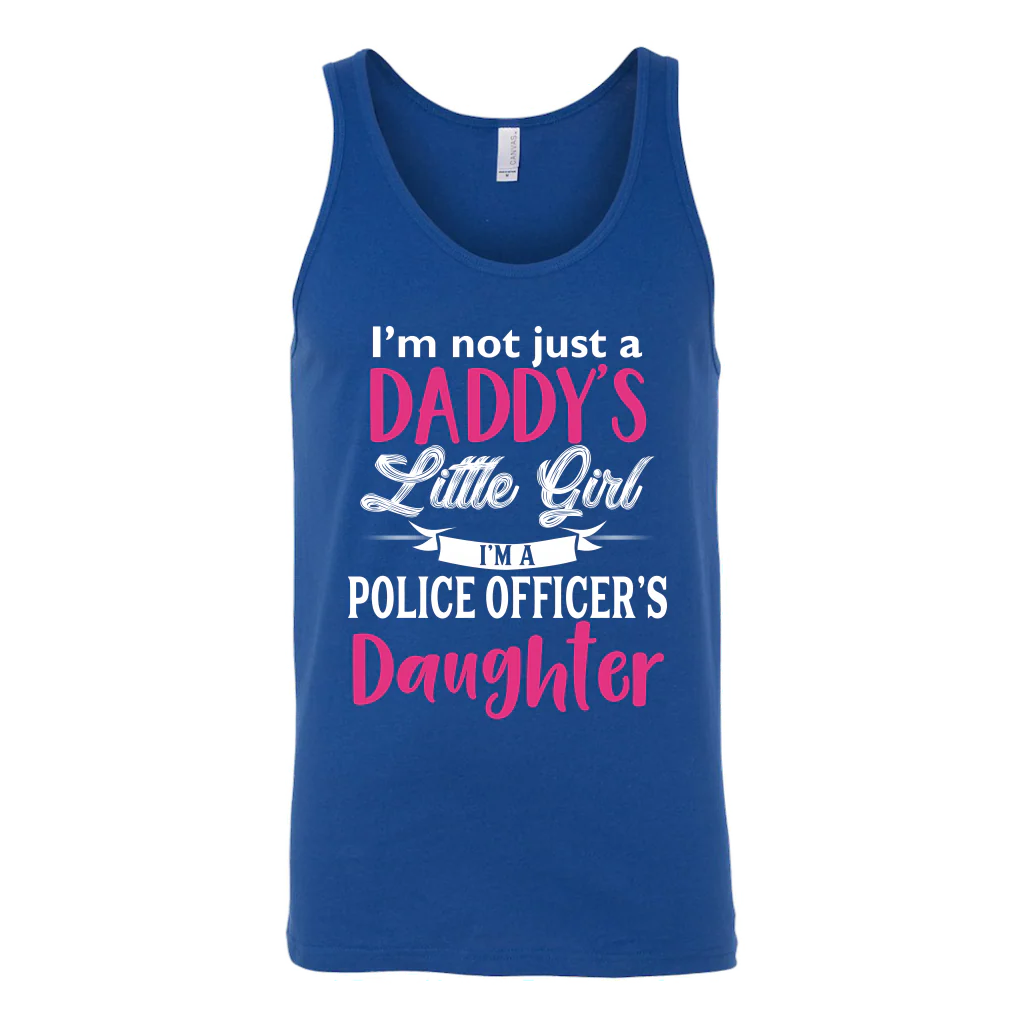 Police Daughter - Not Just Daddy's Little Girl Tank Tops - Image 6