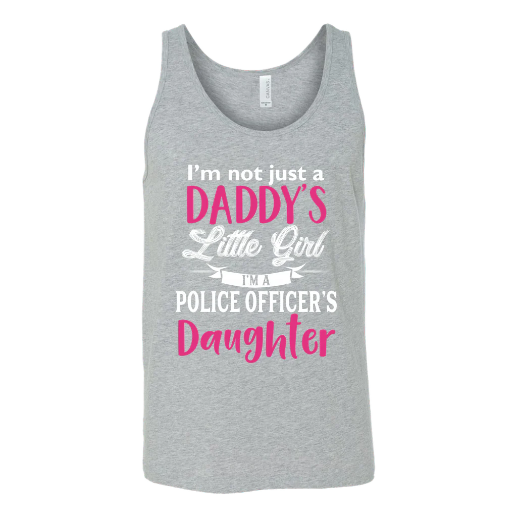 Police Daughter - Not Just Daddy's Little Girl Tank Tops - Image 7