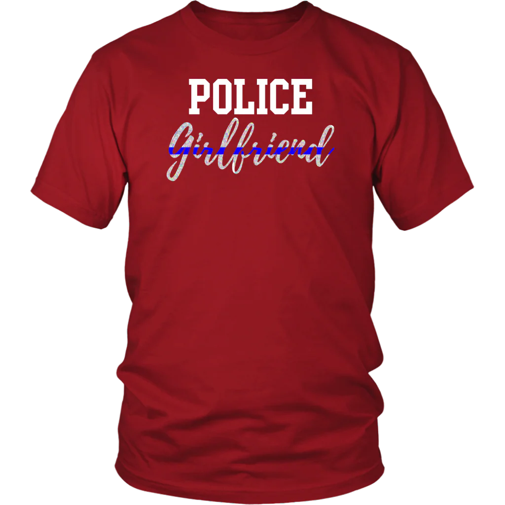 Police Girlfriend Shirts and Hoodies - Image 2