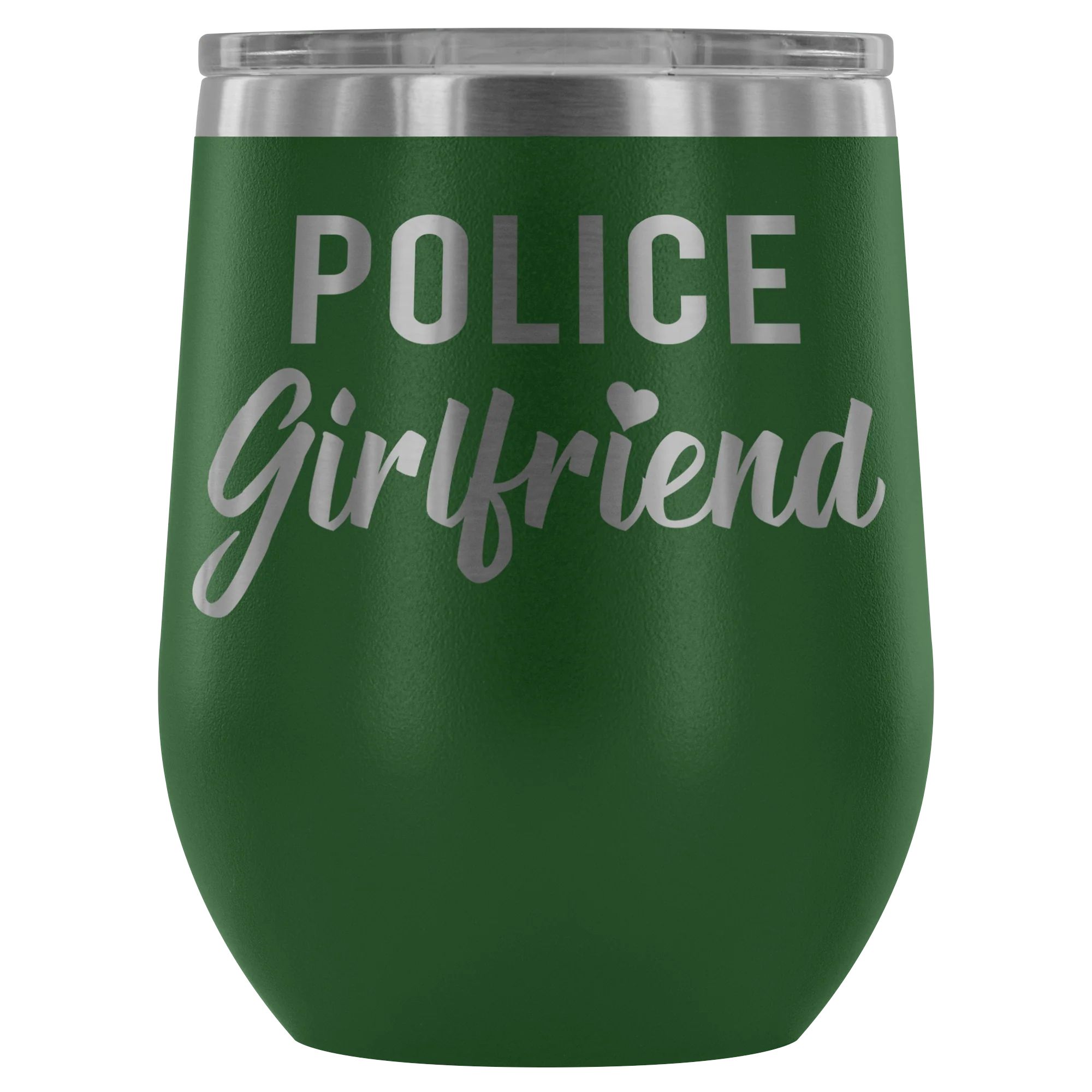 Police Girlfriend Wine Tumbler - Image 12