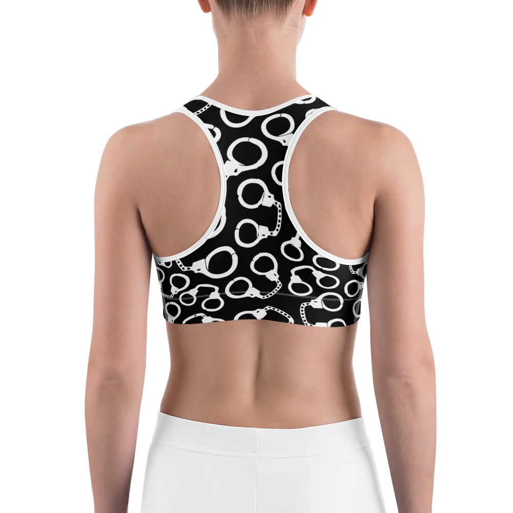 Police Handcuff Sports bra - Image 5