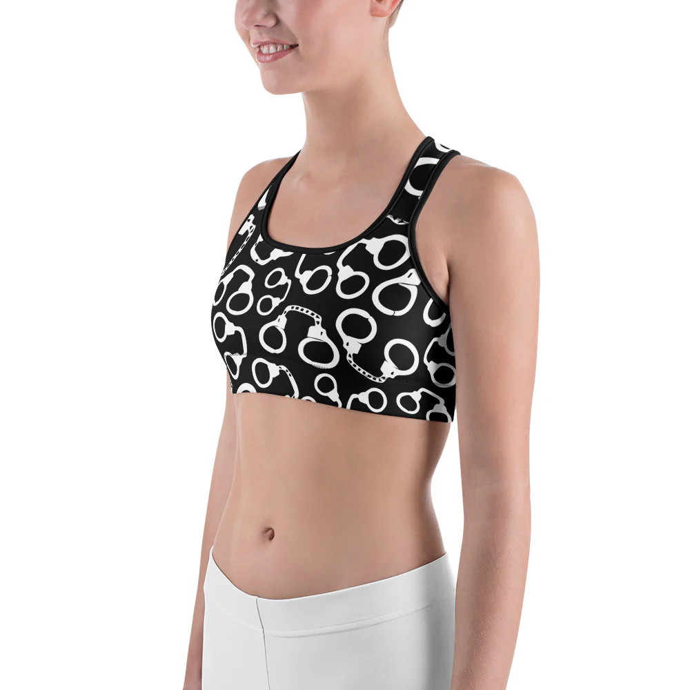 Police Handcuff Sports bra - Image 6