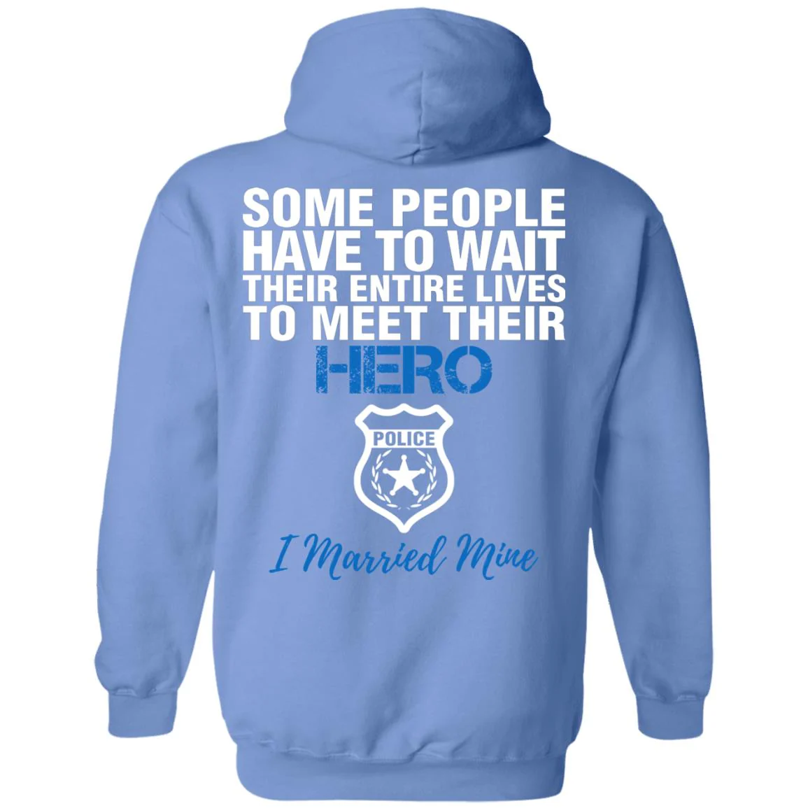 Police Husband - I Married My Hero Shirts & Hoodies - Image 22