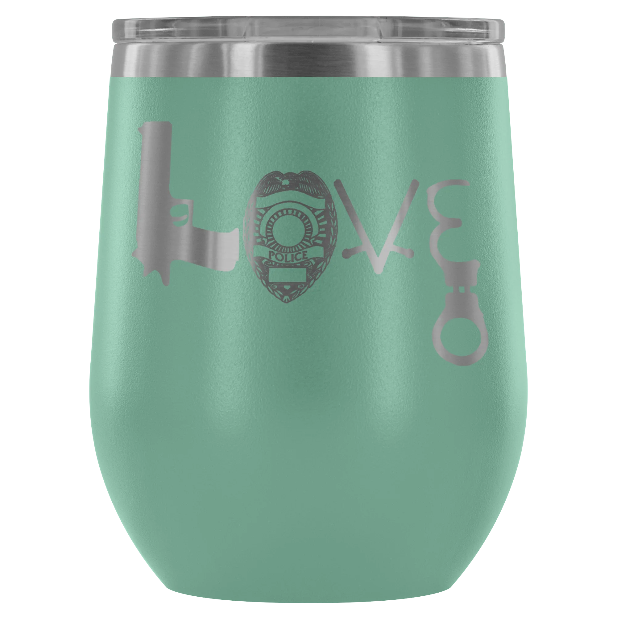 Police Love Wine Tumbler - Image 10