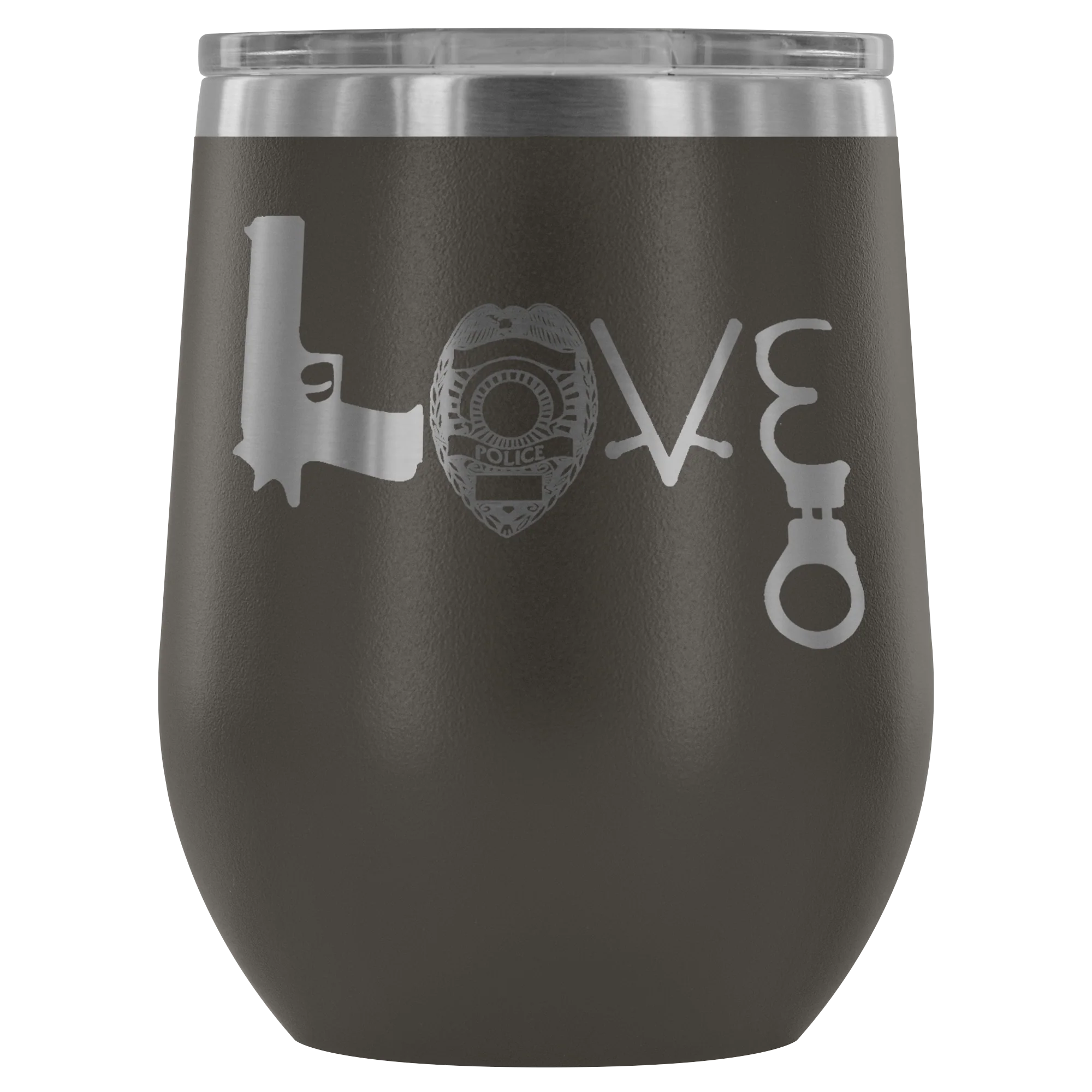 Police Love Wine Tumbler - Image 7