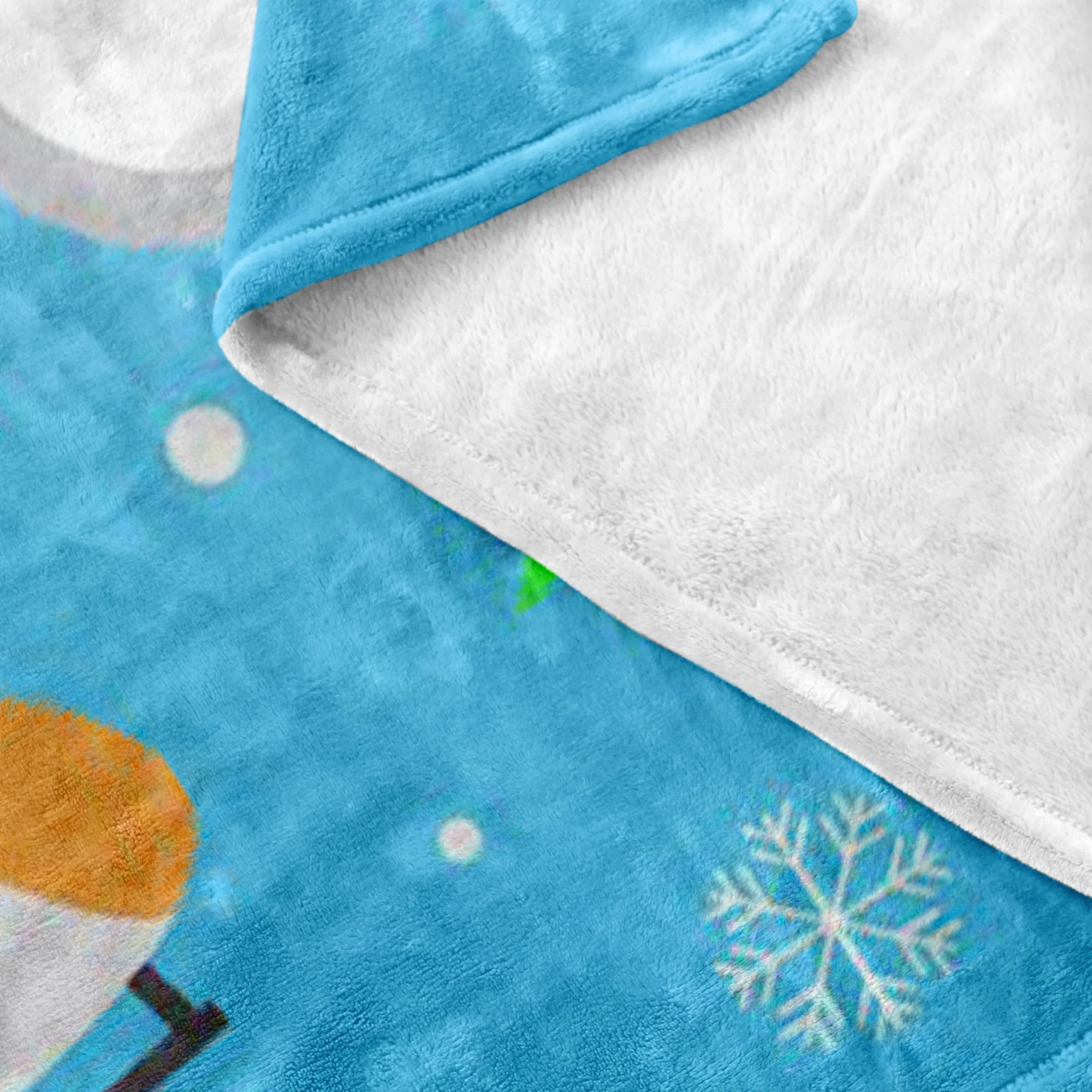Police Navidad Christmas Blanket - Image 4