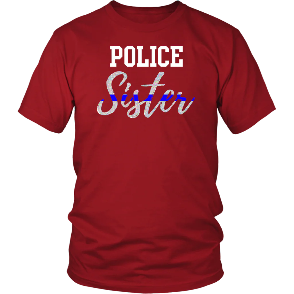 Police Sister Shirts and Hoodie - Image 2