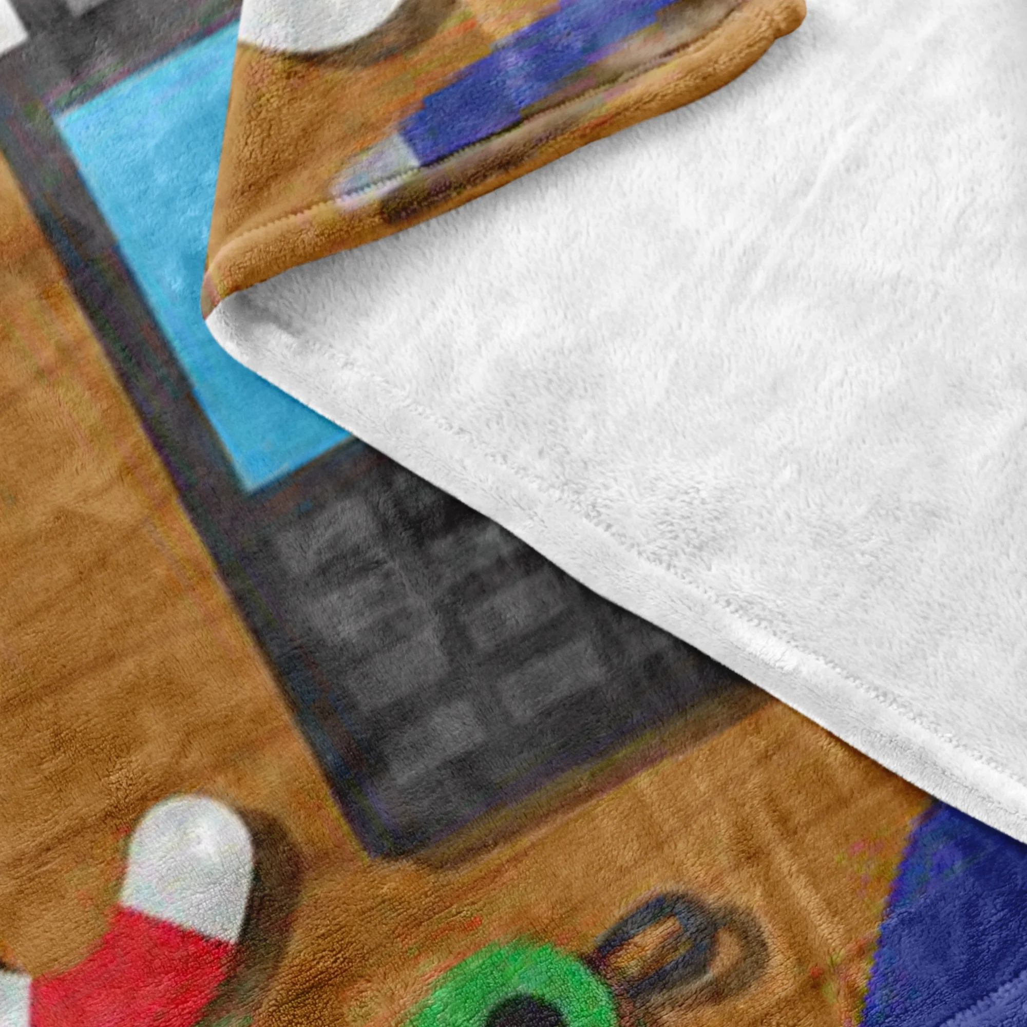 Police Tools Christmas Blanket - Image 3