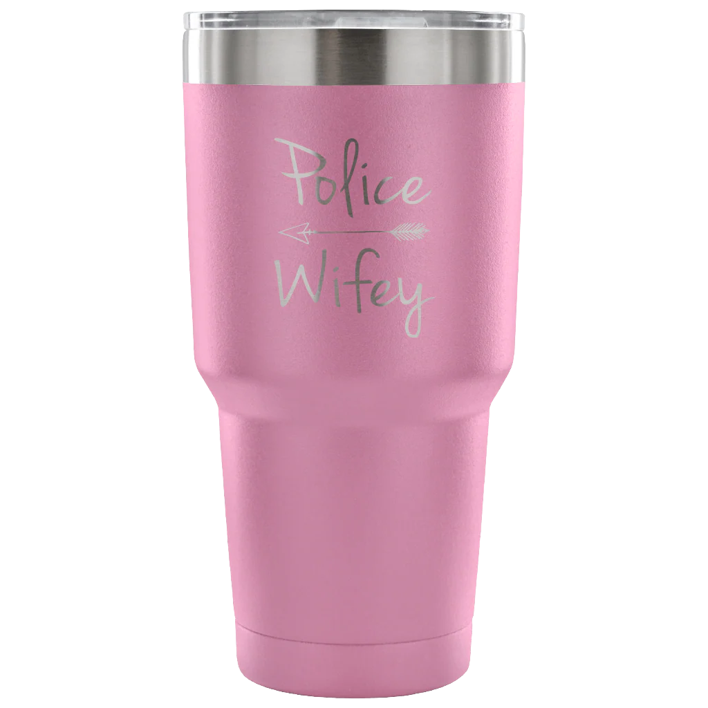 Police Wifey Tumbler - Image 4