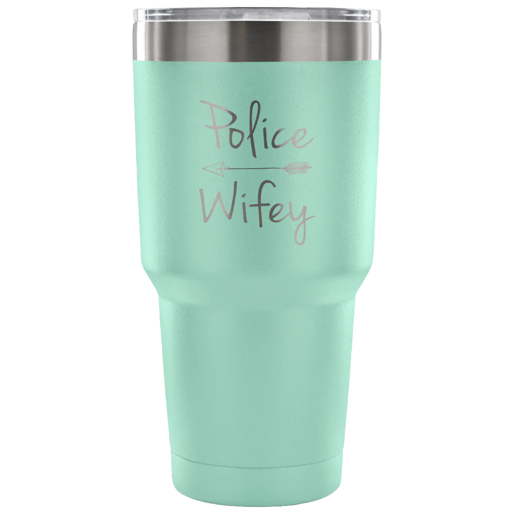 Police Wifey Tumbler - Image 7