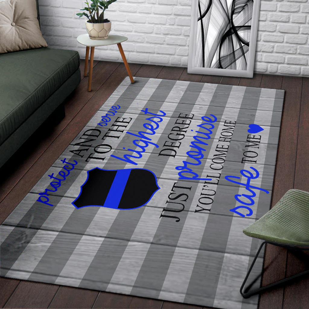 Protect and serve to the highest degree Area Rug - Image 3