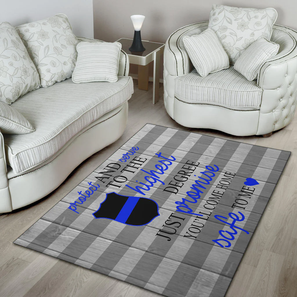 Protect and serve to the highest degree Area Rug - Image 4