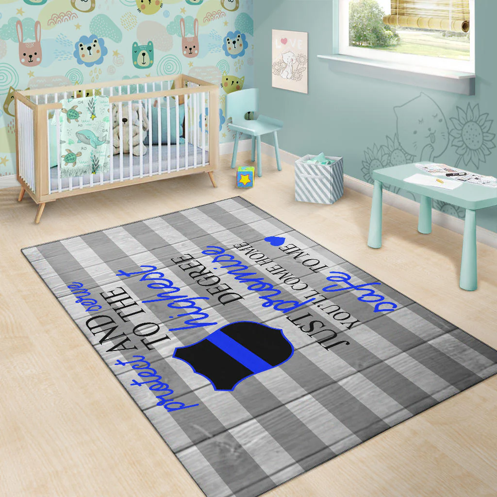 Protect and serve to the highest degree Area Rug - Image 6