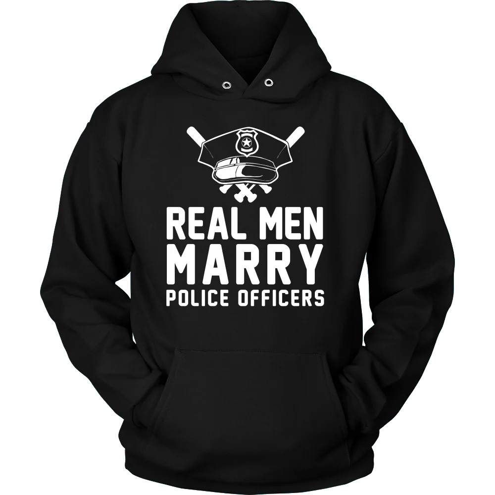 Real Men Marry Police Officers Shirt - Image 7