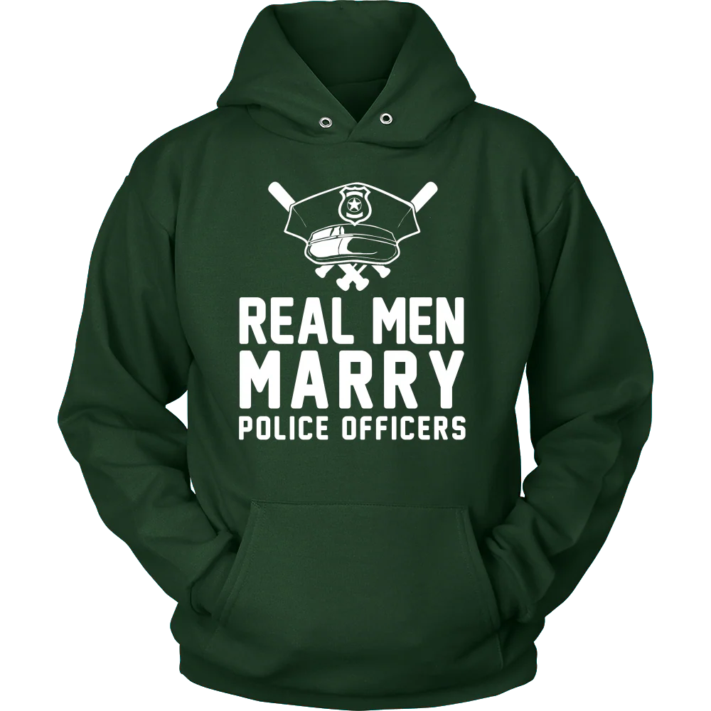 Real Men Marry Police Officers Shirt - Image 8