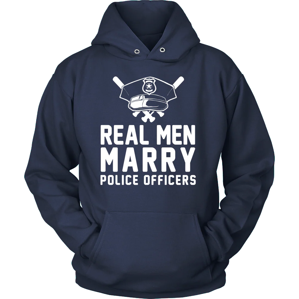 Real Men Marry Police Officers Shirt - Image 9