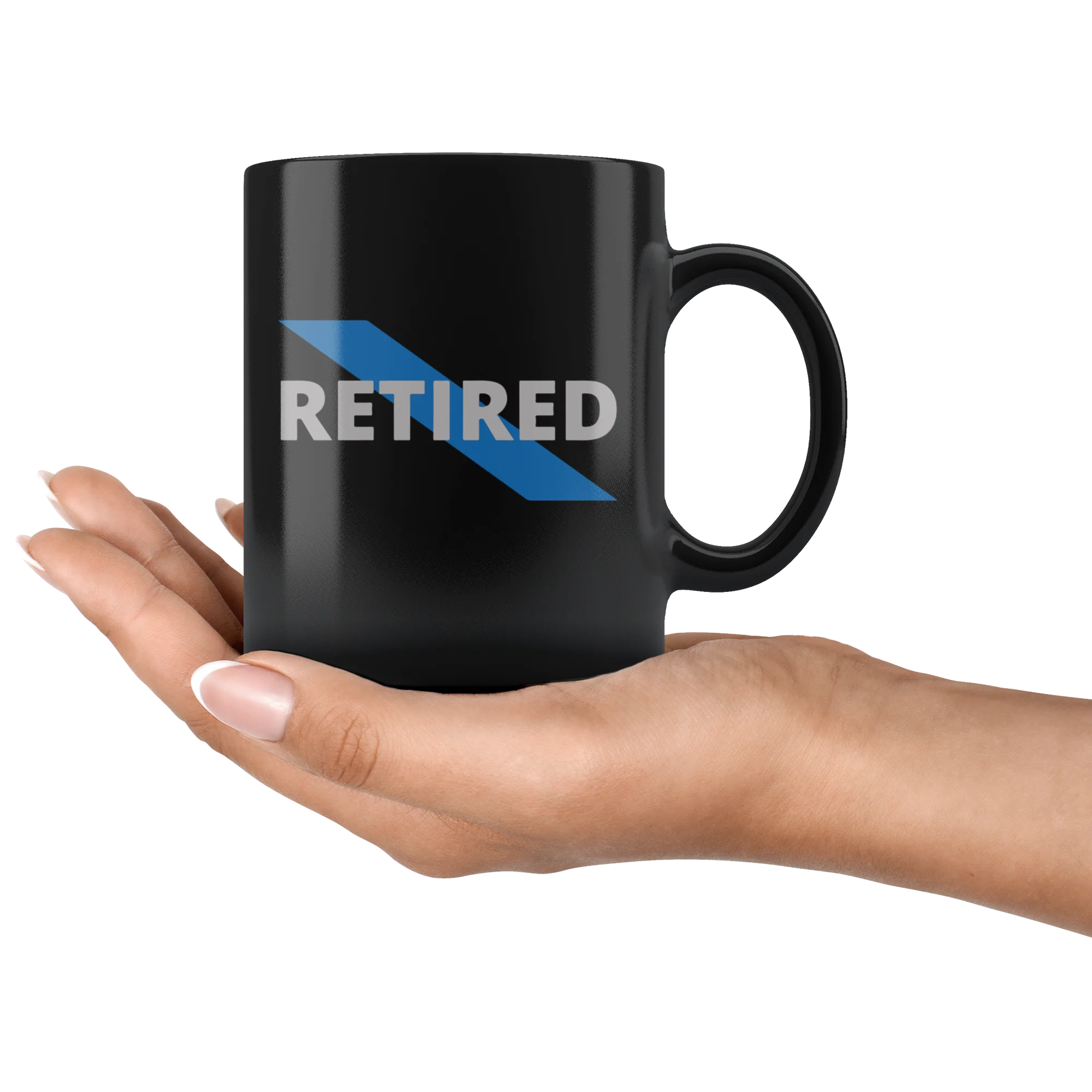 Retired Police Officer Mug - Image 4
