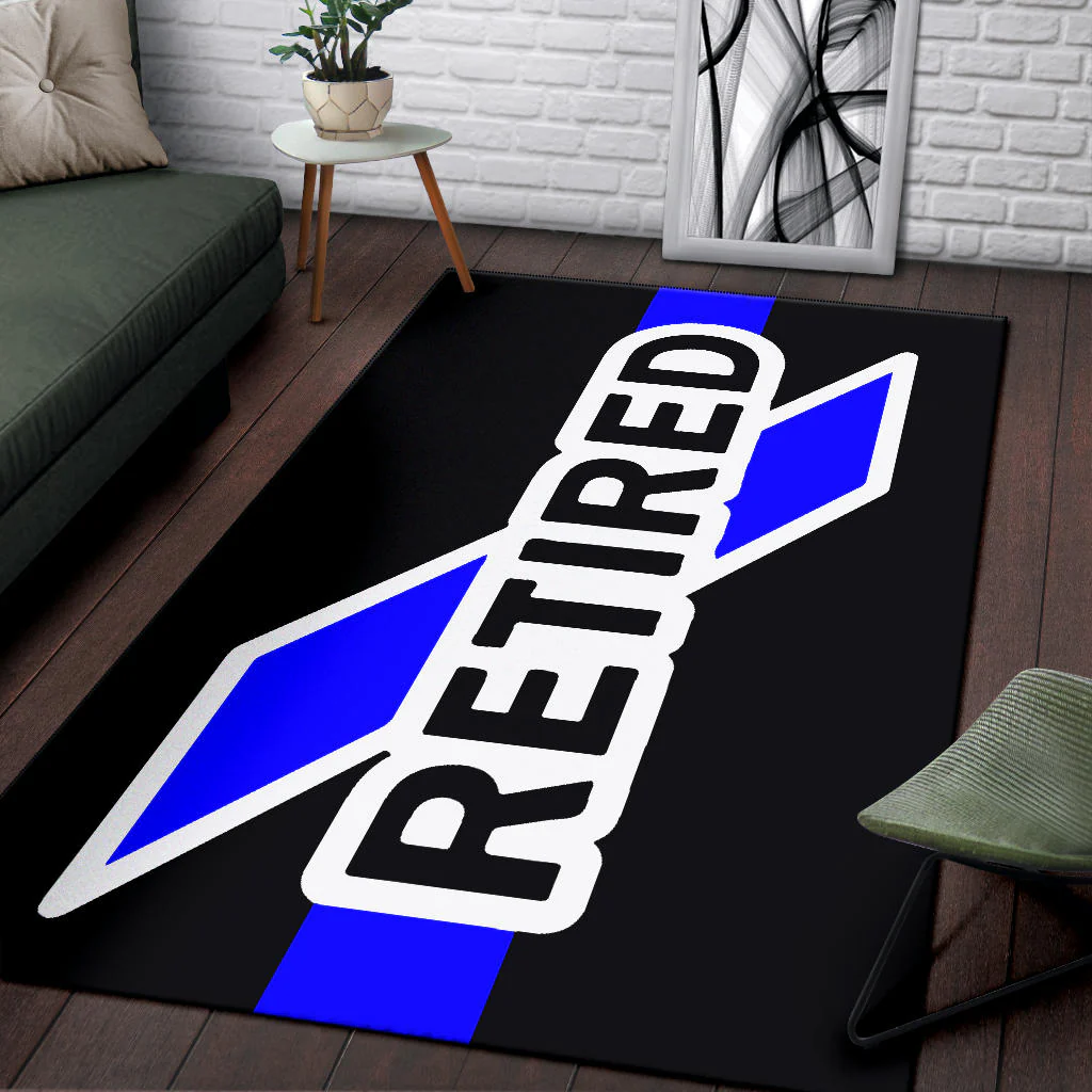 Retired Thin Blue Line Area Rug - Image 3