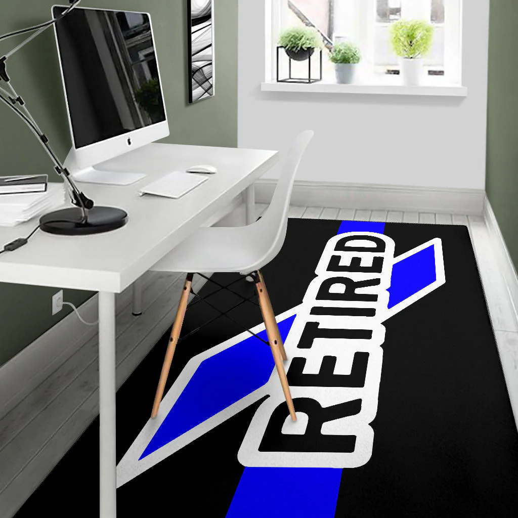 Retired Thin Blue Line Area Rug - Image 5