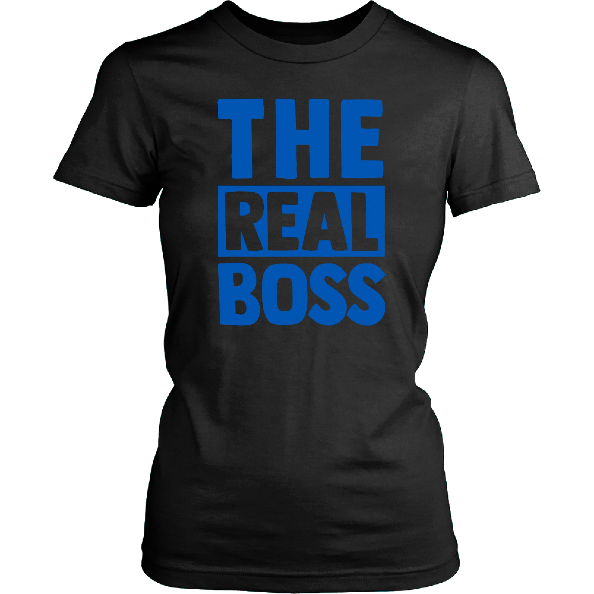 The Boss & Real Boss Couples Thin Blue Line Shirts - Image 3