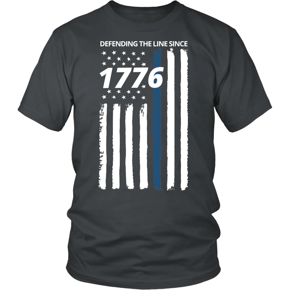 Thin Blue Line : 1776 Shirt - Image 2