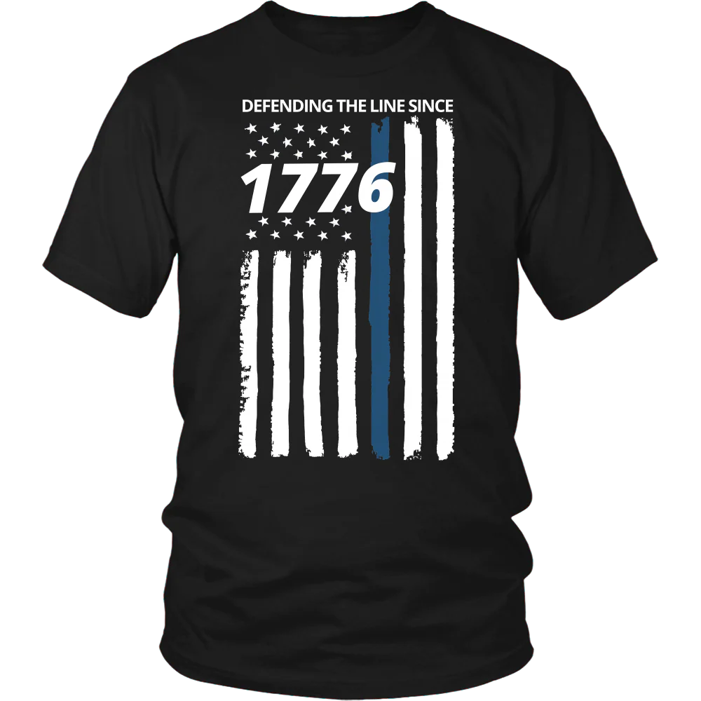 Thin Blue Line : 1776 Shirt - Image 3