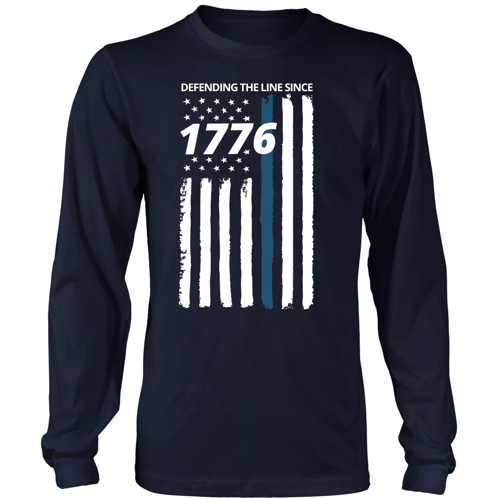 Thin Blue Line : 1776 Shirt - Image 4