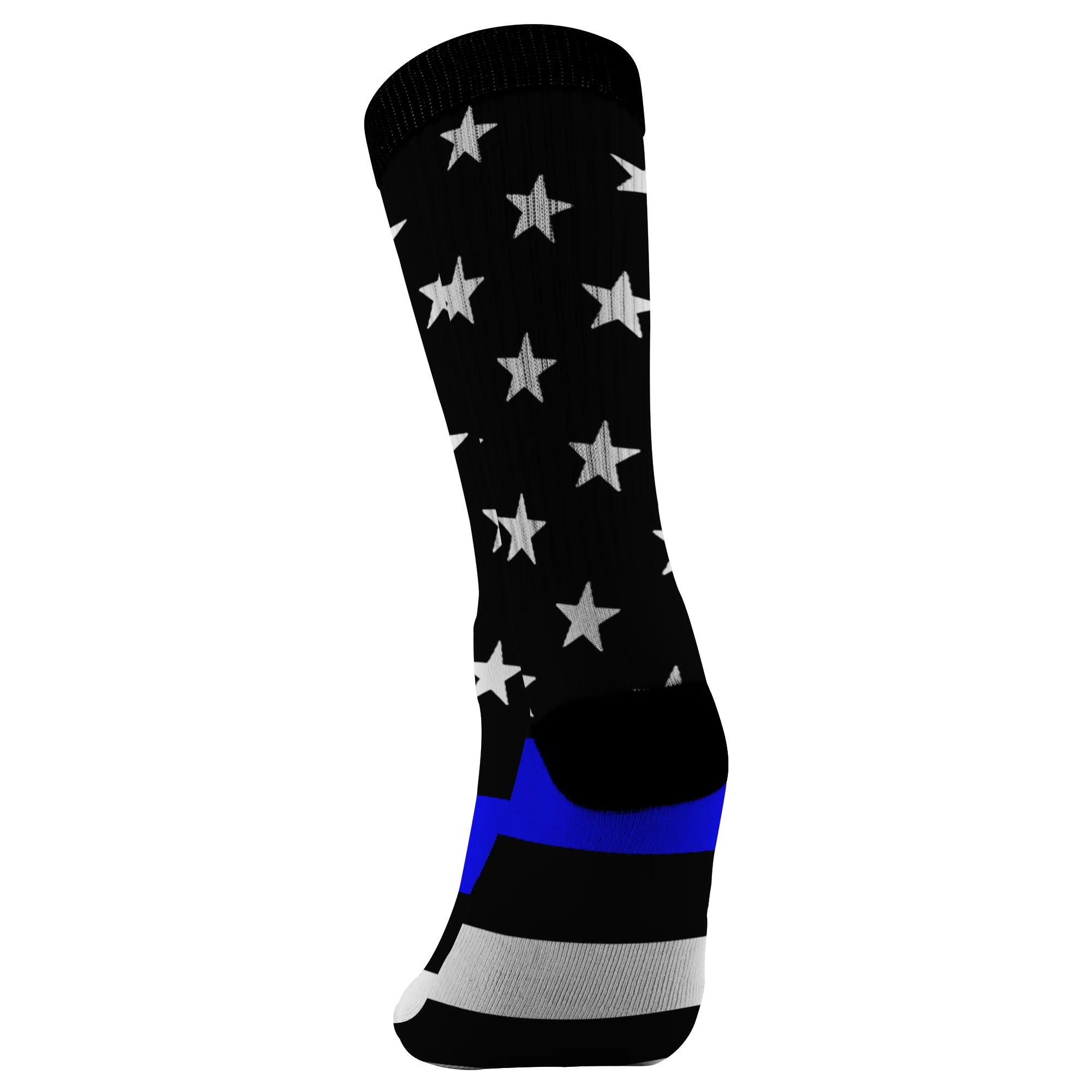 Thin Blue Line American Flag Socks - Image 3