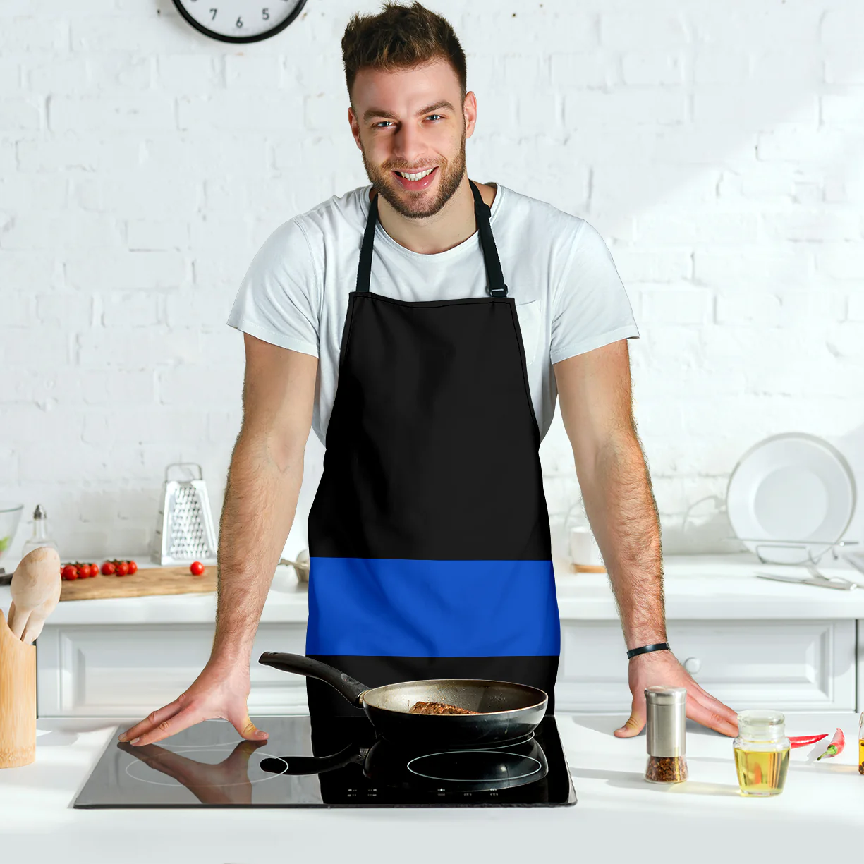 Thin Blue Line Apron - Image 2