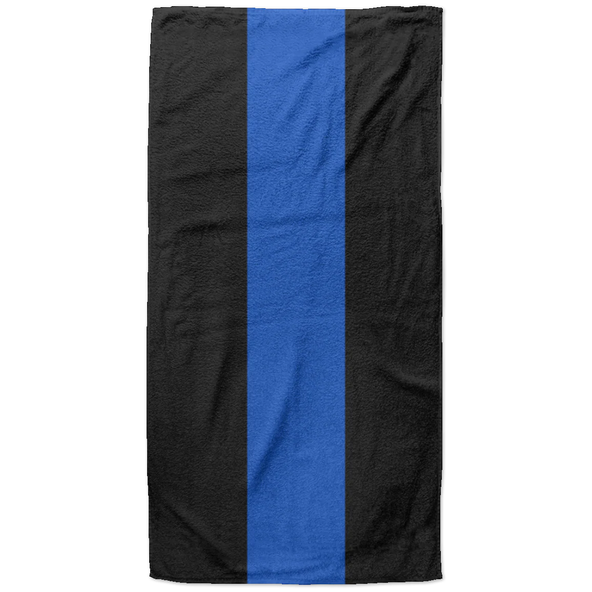 Thin Blue Line Beach Towel - 37x74