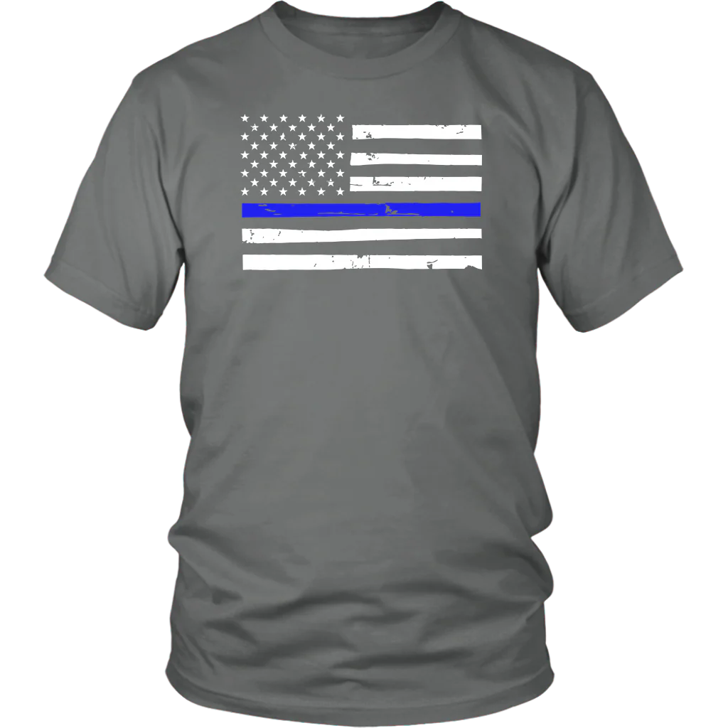 Thin Blue Line Flag Shirt - Image 4