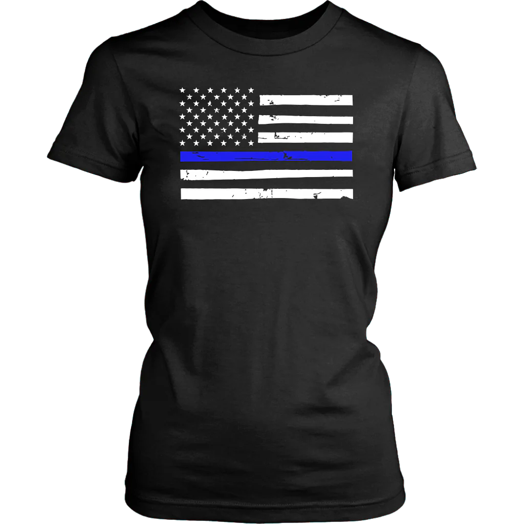 Thin Blue Line Flag Shirt - Image 5