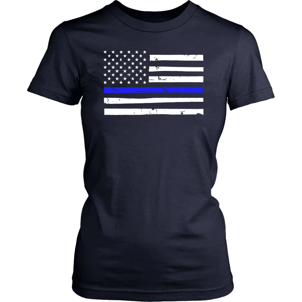 Thin Blue Line Flag Shirt - Image 6