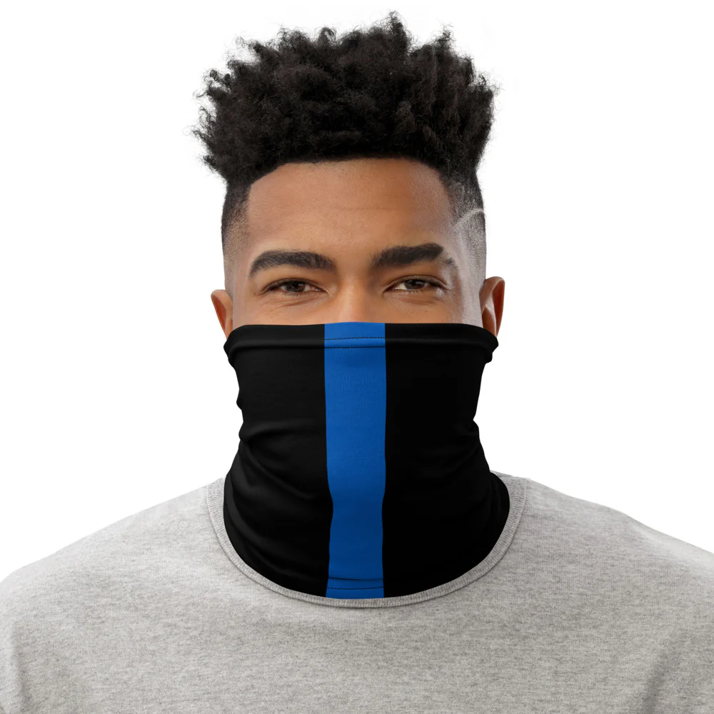 Thin Blue Line Gaiter - Face Covering and Multi-use
