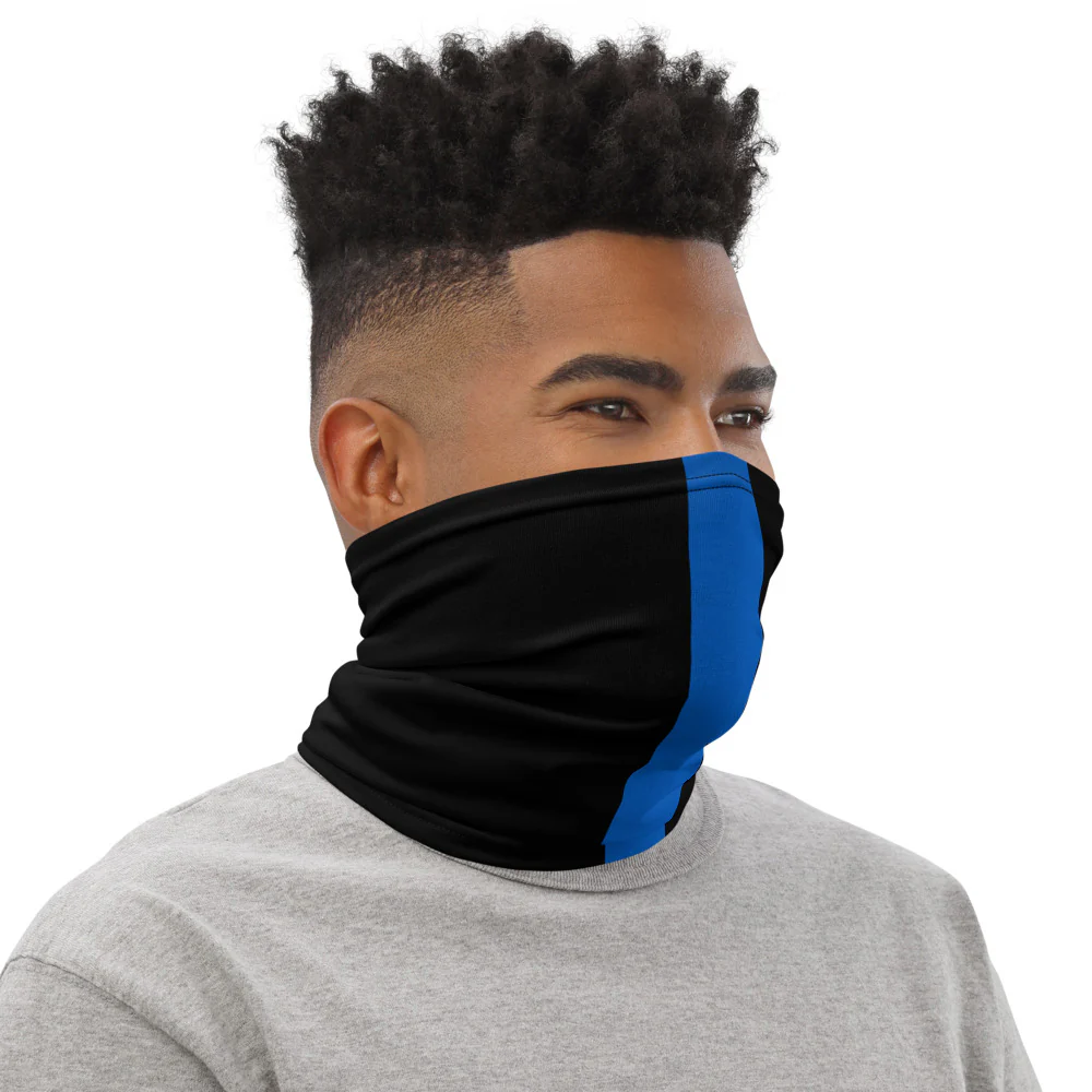 Thin Blue Line Gaiter - Face Covering and Multi-use - Image 2