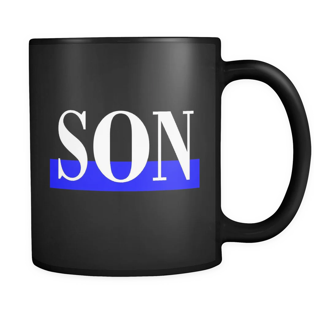 Thin Blue Line Son Mug - Image 2