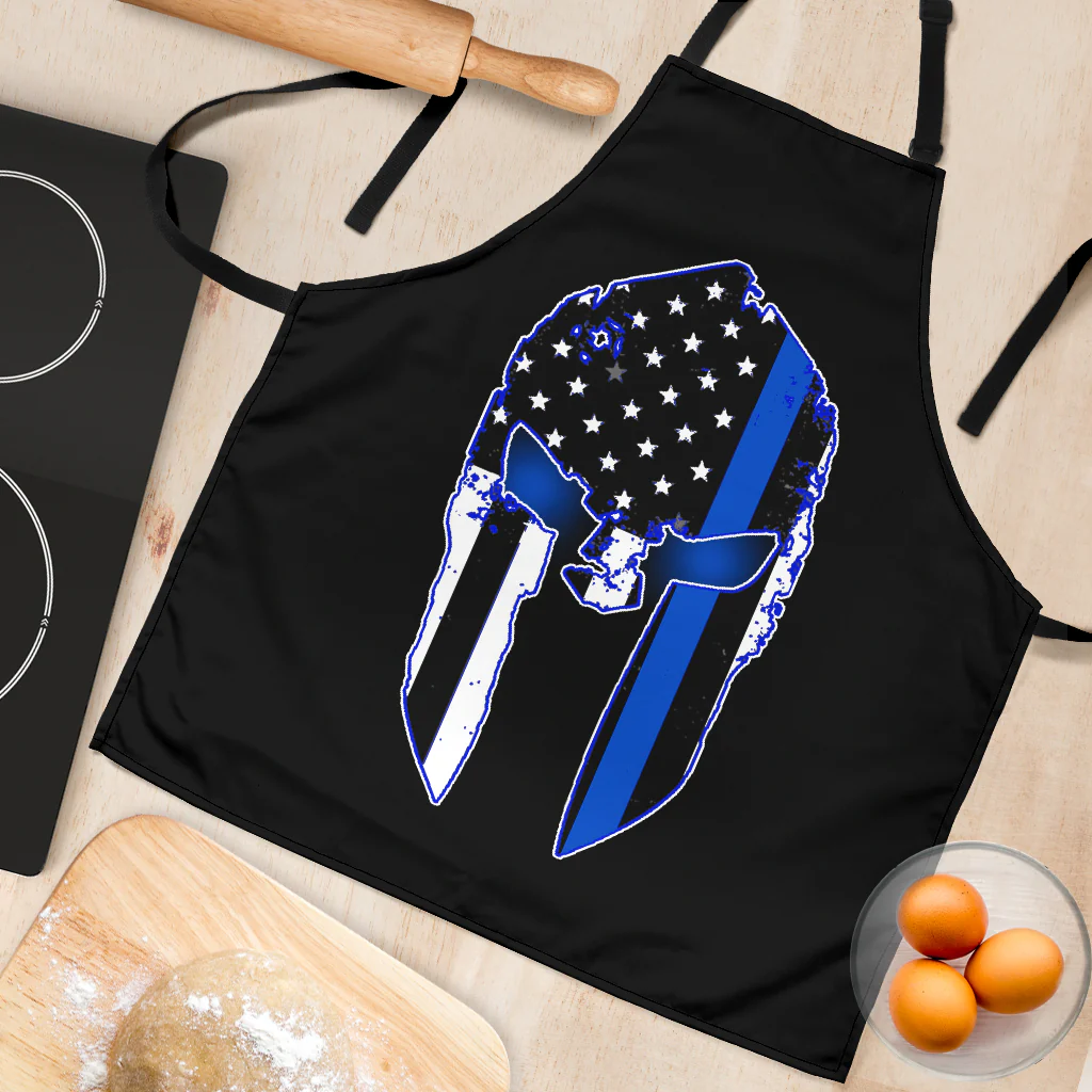 Thin Blue Line Spartan Apron - Image 6
