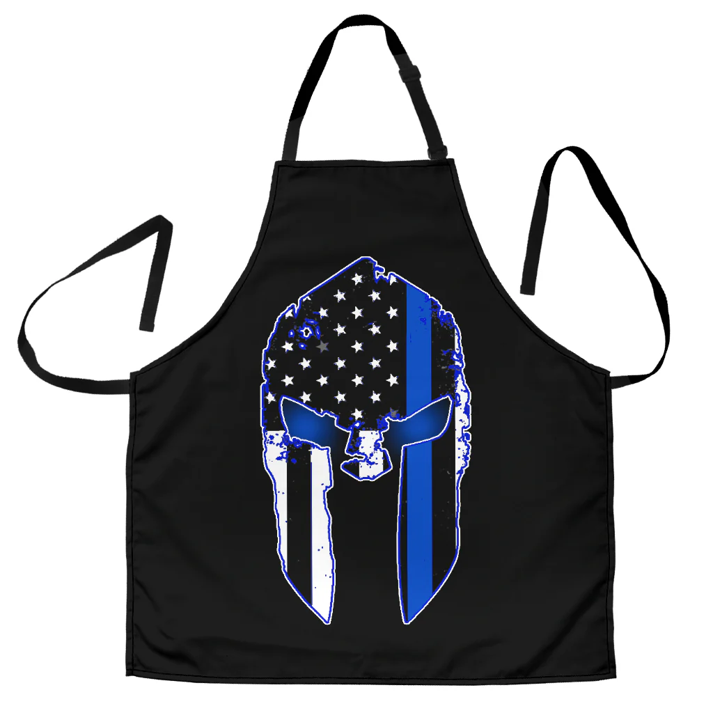 Thin Blue Line Spartan Apron - Image 7