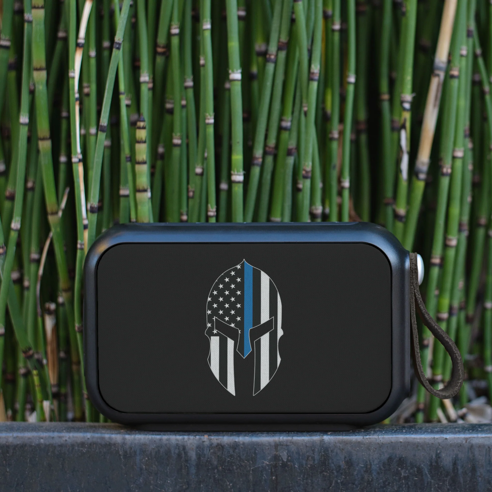 Thin Blue Line Spartan Bluetooth Speaker - 10 Watts - Image 4