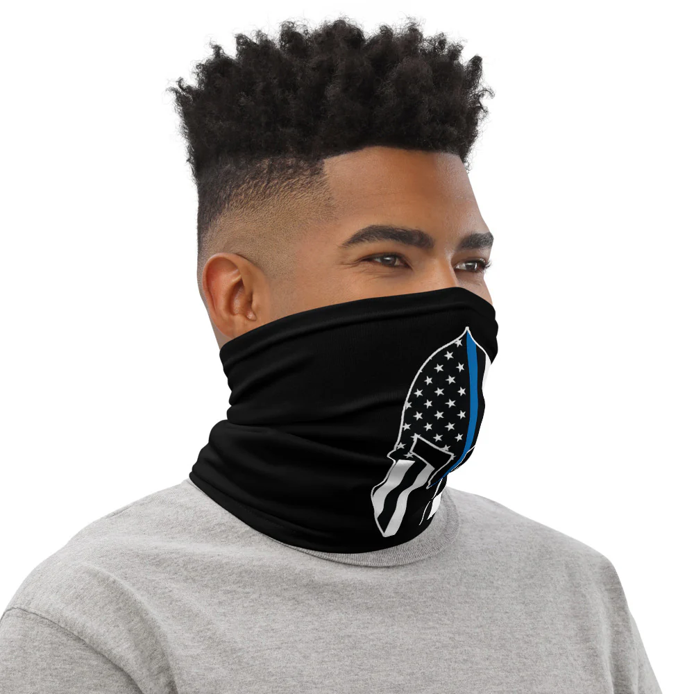 Thin Blue Line Spartan - Face Covering and Multi-use - Image 2