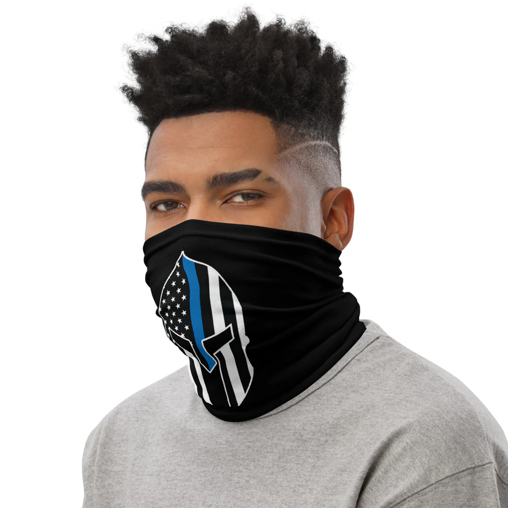 Thin Blue Line Spartan - Face Covering and Multi-use - Image 3