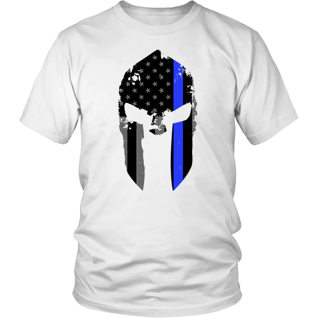 Thin Blue Line Spartan Shirts & Hoodies