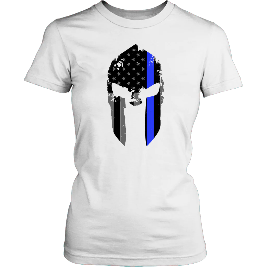 Thin Blue Line Spartan Shirts & Hoodies - Image 10