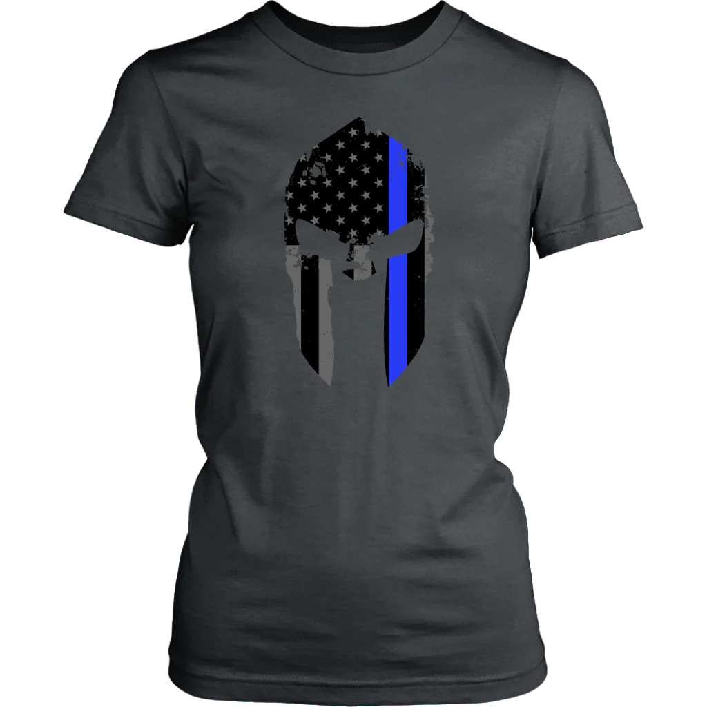 Thin Blue Line Spartan Shirts & Hoodies - Image 11
