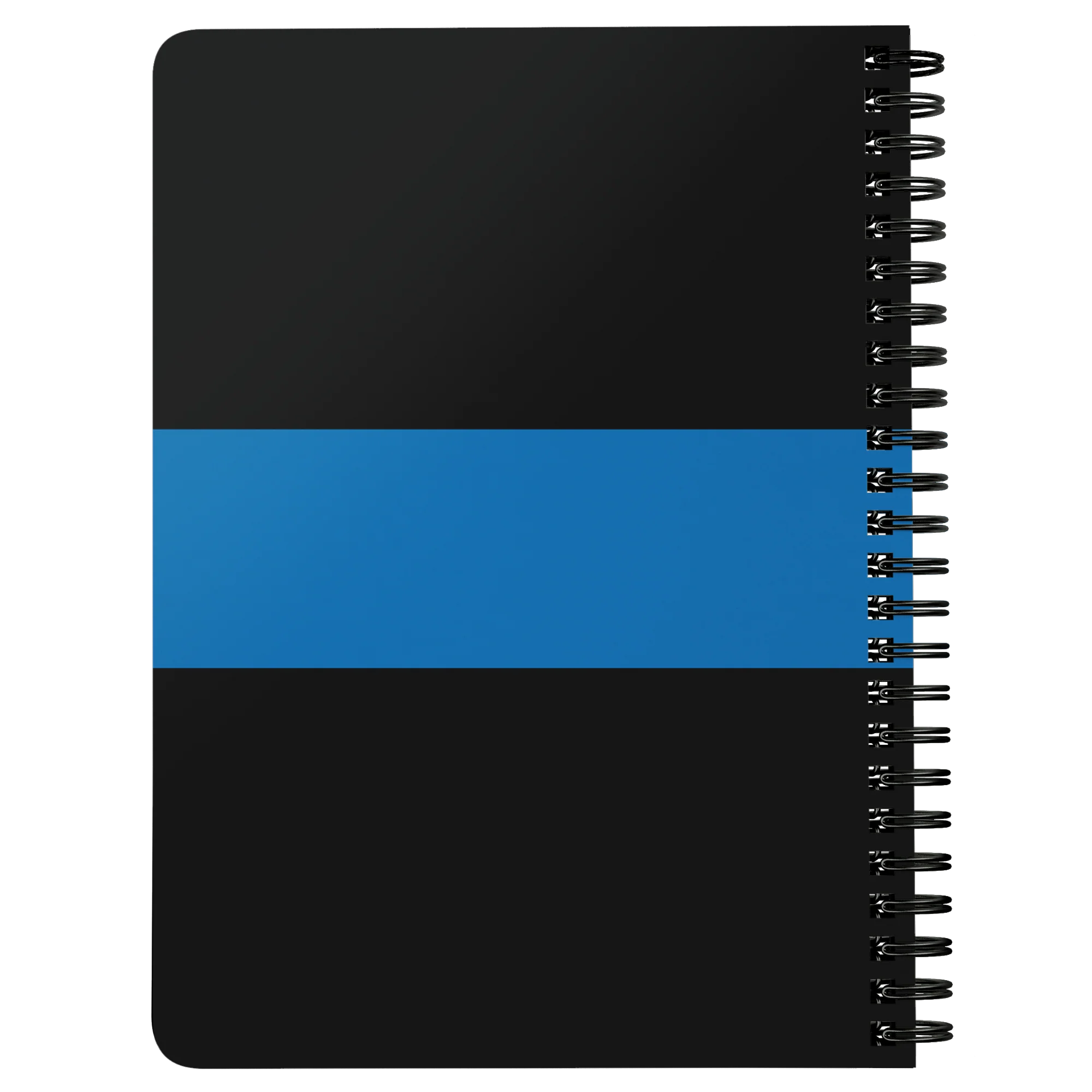 Thin Blue Line Spiralbound Notebook Journal - Image 2