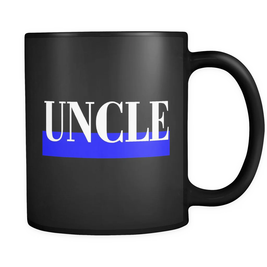 Thin Blue Line Uncle Mug - Image 2