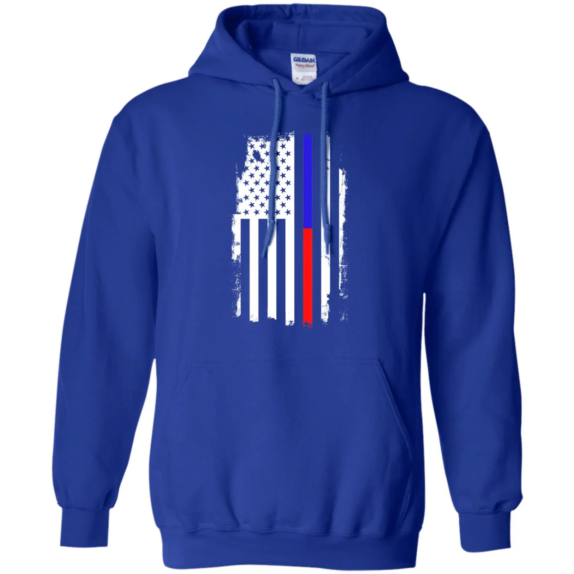 Thin Blue to Red Line Flag Shirts & Hoodies - Image 13