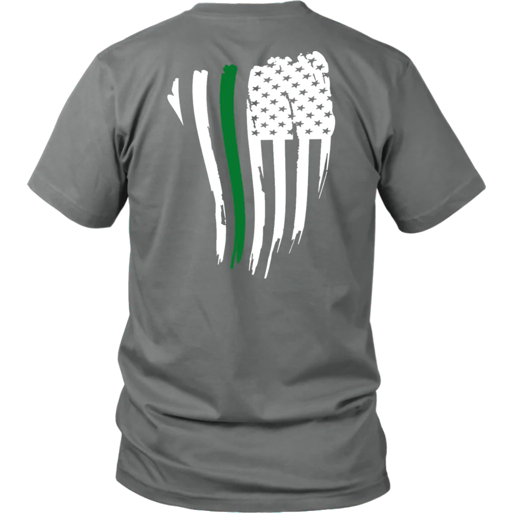 THIN GREEN LINE AMERICAN FLAG SHIRTS & HOODIES - Image 4